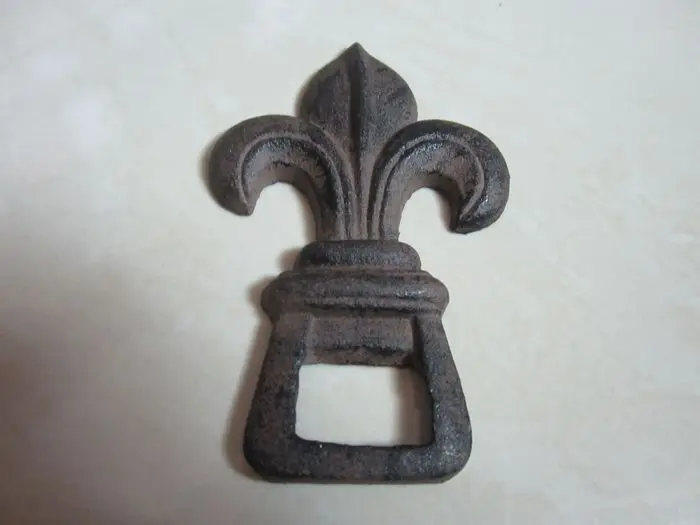 Чугунная открывалка для бутылок Fleur De Lis газированные напитки бар бармен