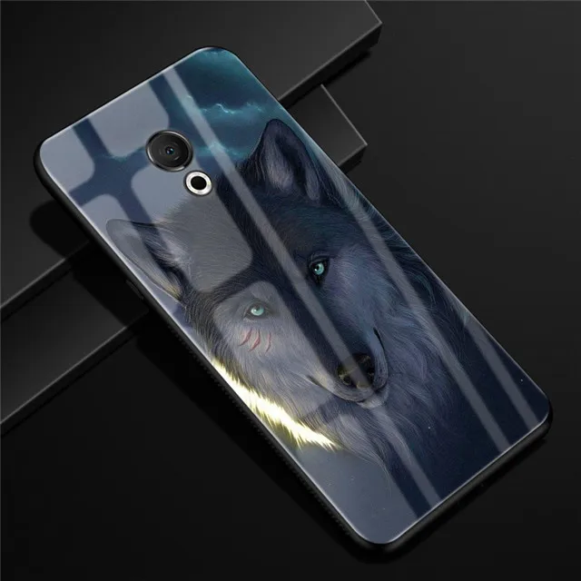 Для Meizu 15 Lite M15 чехол из закаленного стекла жесткий чехол для Meizu 15 Lite M15 чехол для задней панели для Meizu M15 15 Lite M871Q M871H чехол s - Color: 25