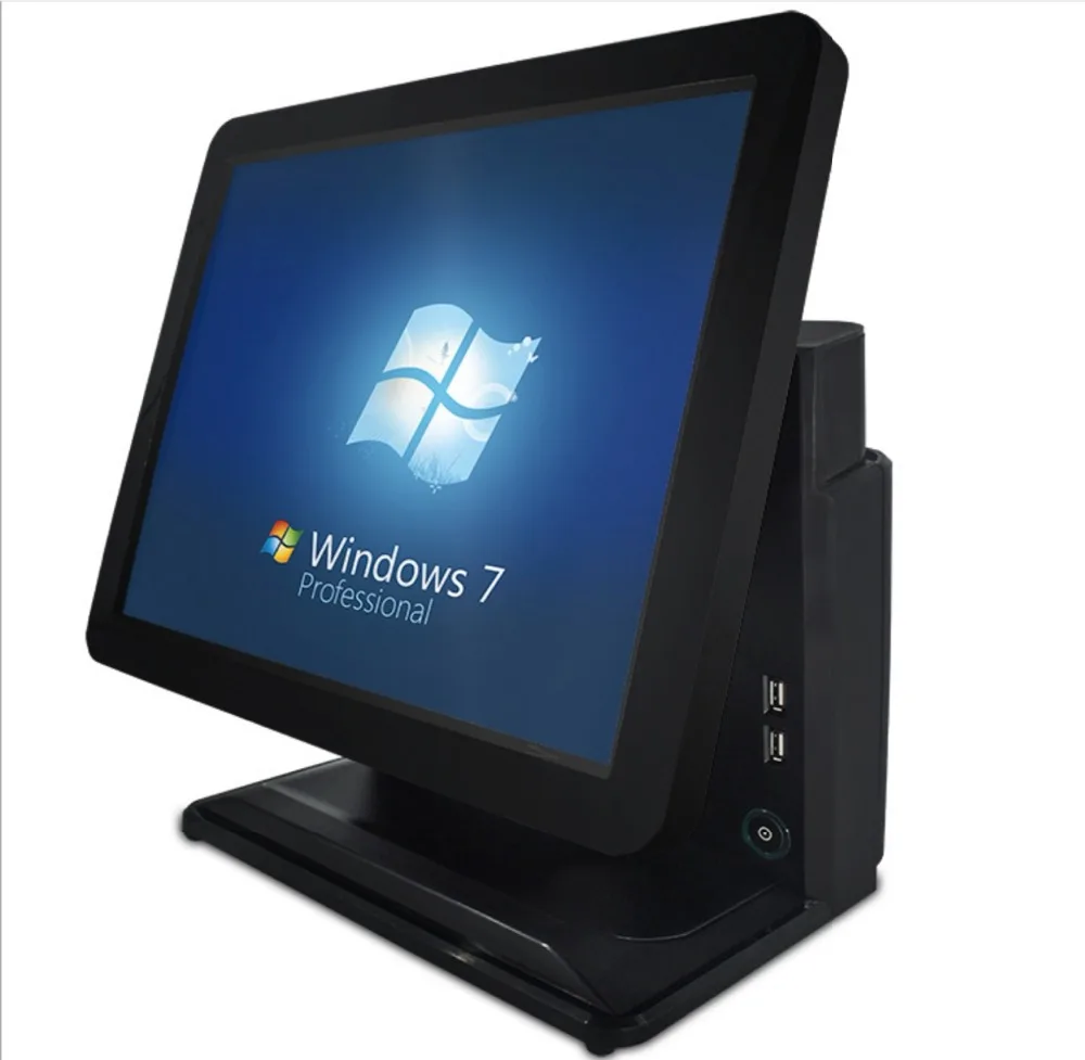 15 дюймов промышленный сенсорный экран все в одном ПК/POS/компьютер/планшетный ПК