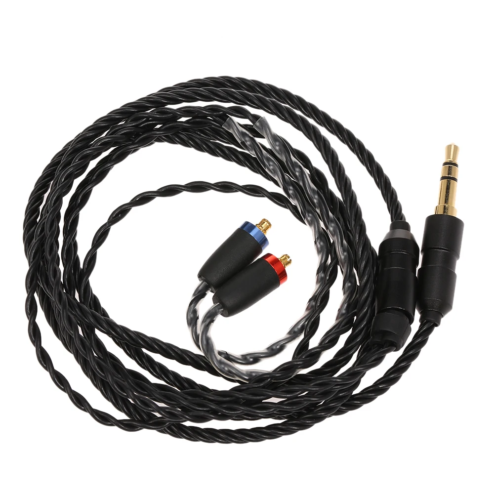 Проводной кабель MMCX 3 5 мм для наушников со съемным шнуром Shure SE535 SE846 UE900|Аксессуары