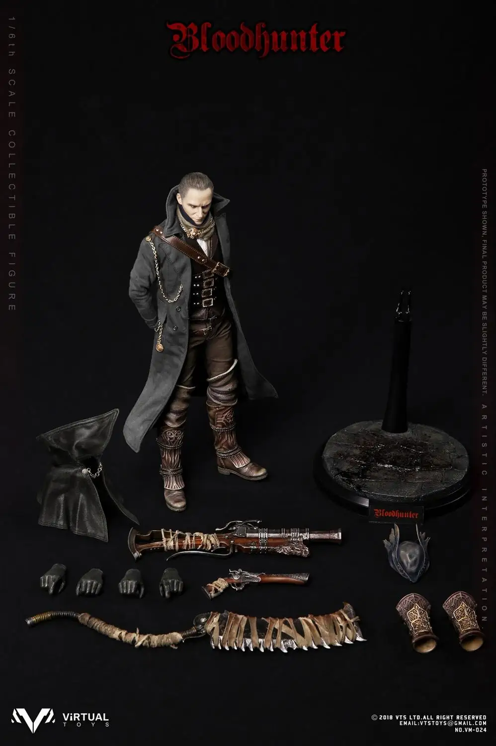 Игрушки VTS 1/6 охотник за крови фигурка|figure head|figure bodybody figure |