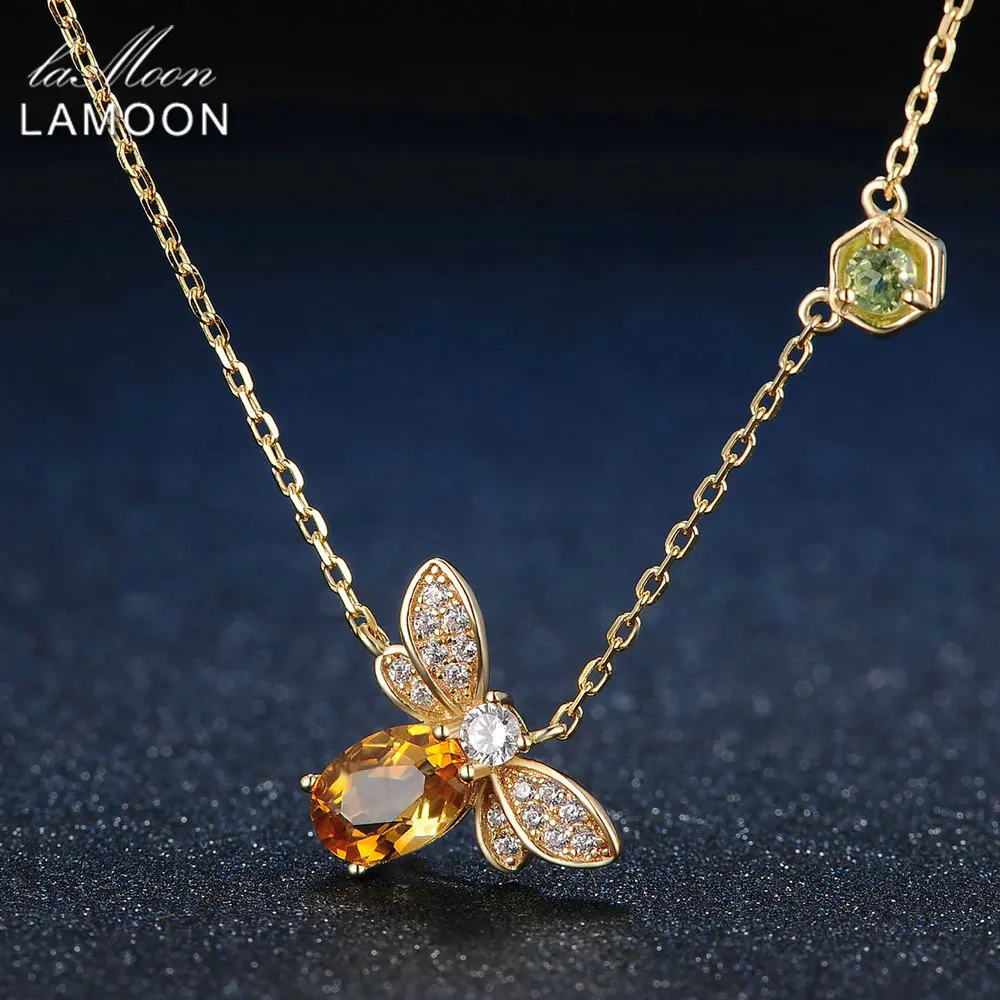 Ювелирный Комплект из серебра 100% пробы 5x7 мм 1 карат|jewelry sets|citrine sterling silverset 925 |