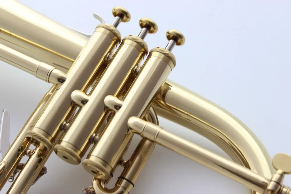 Музыка Fancier клуб Профессиональный flugelhorn 183 золотой лак с чехол для профессиональных flugelhorn s Bb желтый Латунный Колокольчик