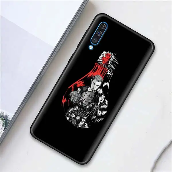 001 Очень странные дела силиконовый чехол для samsung Galaxy A50 A70 A10 A20 A30 A40 A6 A7 A8 плюс A9 M30 M20 черный чехол Крышка - Цвет: 001