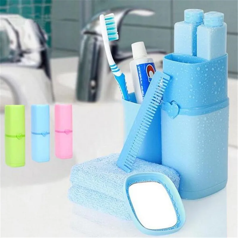 Новый портативный дорожный набор CTREE коробка для хранения зубных щеток и чашек