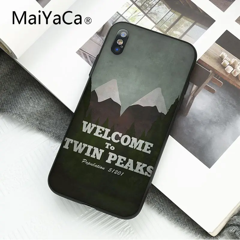 A16 MaiYaCa Твин Пикс огонь ходить со мной чехол для телефона для iphone 11 Pro 11Pro Max 8 7 6 6S Plus X XS MAX 5 5S SE XR - Цвет: A16