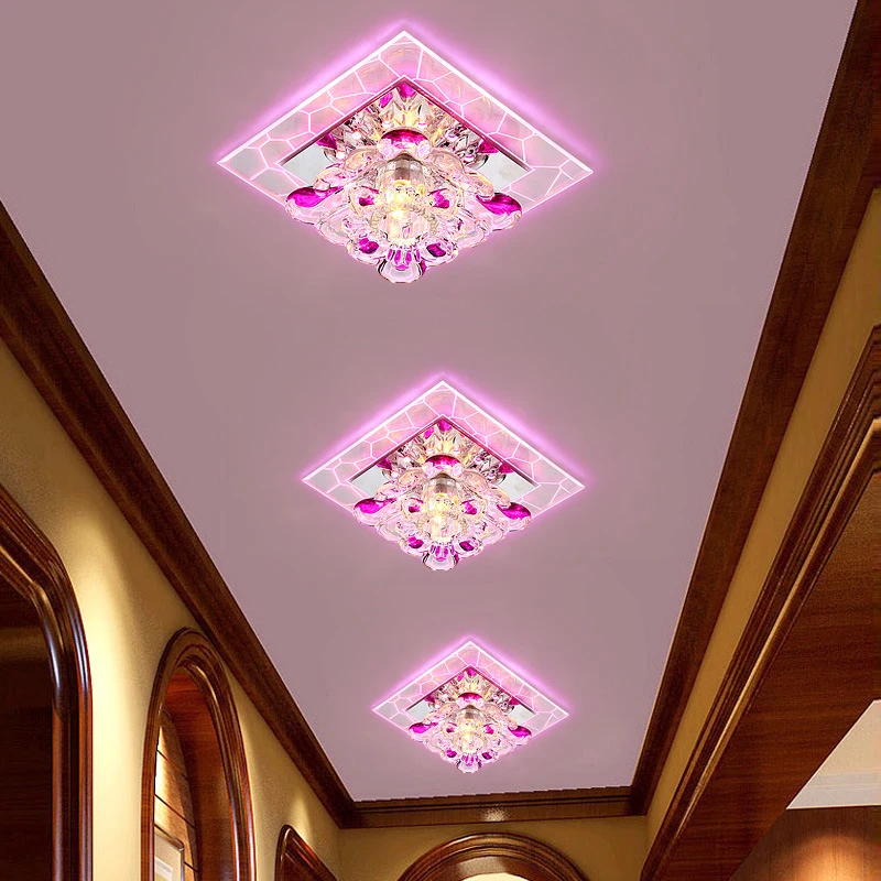 Потолочный светильник LAIMAIK светодиодный 3 Вт 5 AC90 260V|crystal led ceiling light|ceiling lightsmodern |