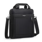 Мужской маленький портфель, вертикальная Сумка для документов, мужская сумка на одно плечо, сумка для IPAD 12 дюймов, водонепроницаемый нейлоновый мессенджер