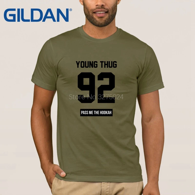 Creature New Fashion Young Thug Mens T Shirt Men T-Shirt Letters Anti-Wrinkle Tee Man Plus Size High Quality | Мужская одежда
