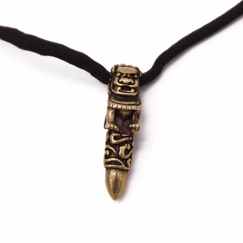 Edc латунная подвеска в виде Бога-хранителя льва городской дом злых духов Льва