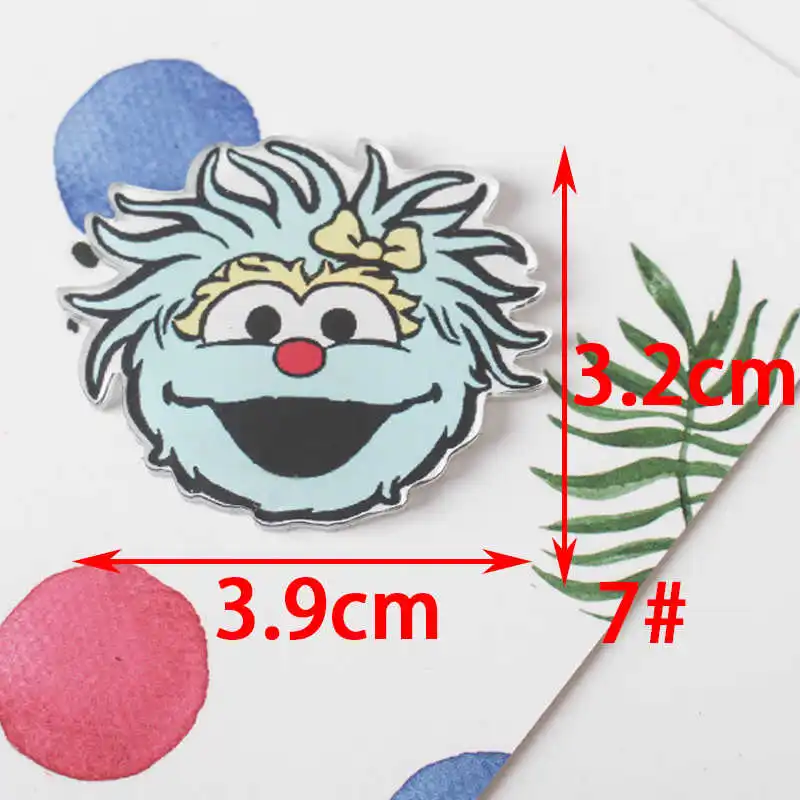 JL 1 шт микс уличные Мультяшные значки кунжута на булавке Kawaii значок bacgets на рюкзак значки на одежду акриловые значки Z66 - Цвет: NO7