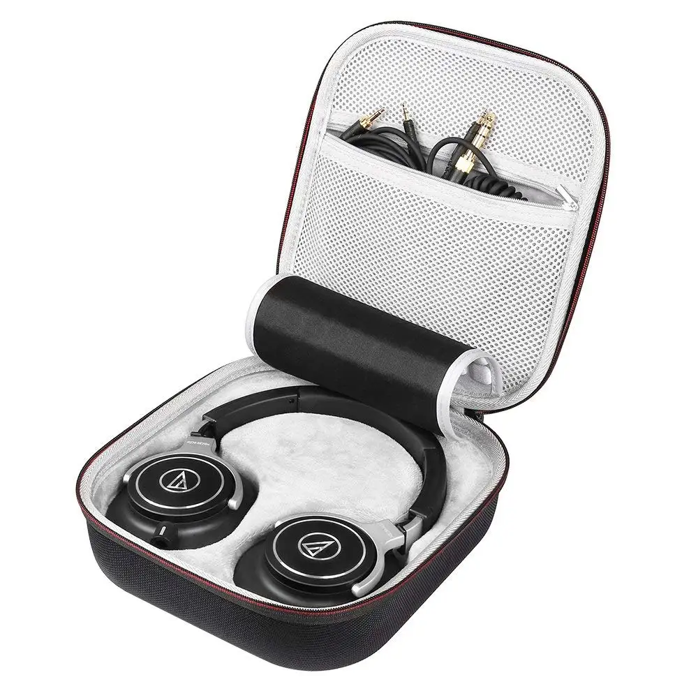 Новейший EVA жесткий мешок походная Коробка Чехол чехол для Audio-Technica ATH-M70X студийный монитор профессиональные беспроводные наушники