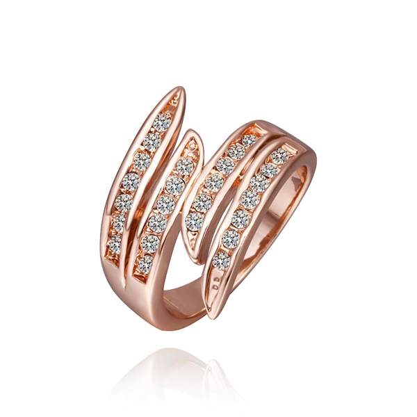 Valen Bela новинка 2016 Rose Gold Filled горный хрусталь кубический цирконий Кристалл