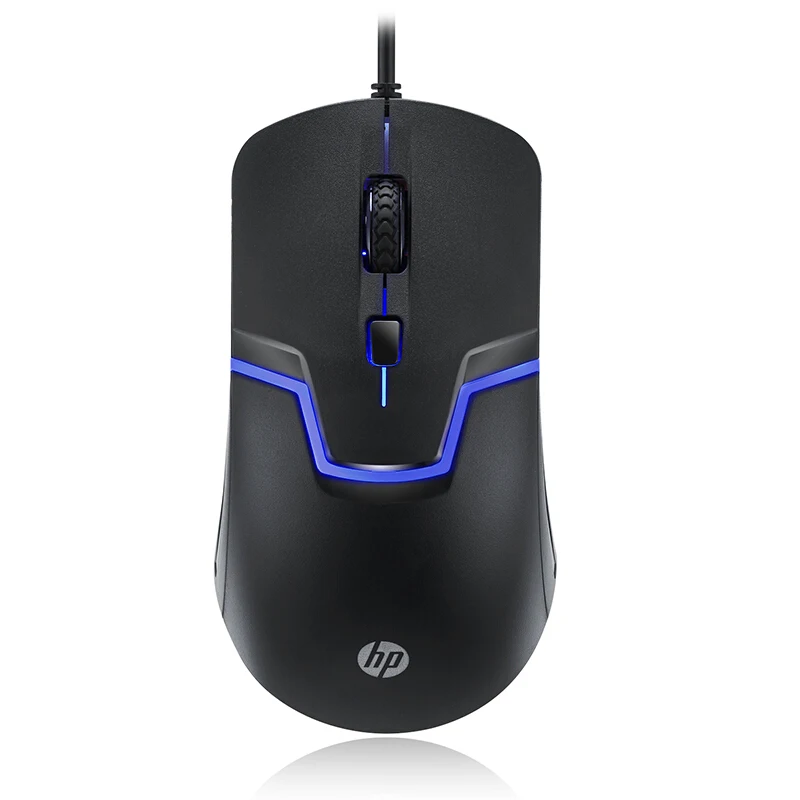Hp M100 Проводная оптическая 1600 dpi USB ноутбук ПК общий кабель подсветка игровая профессиональная игровая мышь