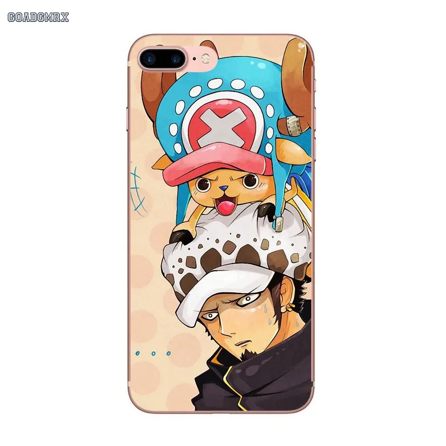 Прозрачные мягкие чехлы для Samsung Galaxy J3 J5 J7 A3 A5 A7 2015 2016 2017 Note 3 4 5 8 One Piece Tony Chopper |