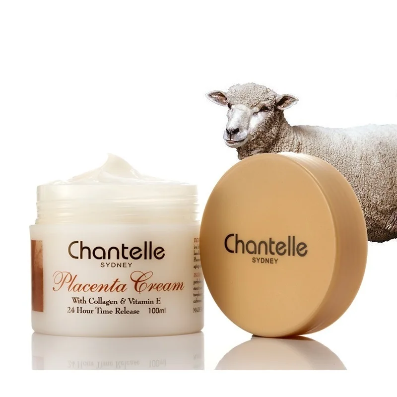 

Chantelle Sheep Placenta Cream Collagen Vitamin E Lanolin Cream for Dry Skin Anti-aging Anti Wrinkle Moisturizing Rejuvenating