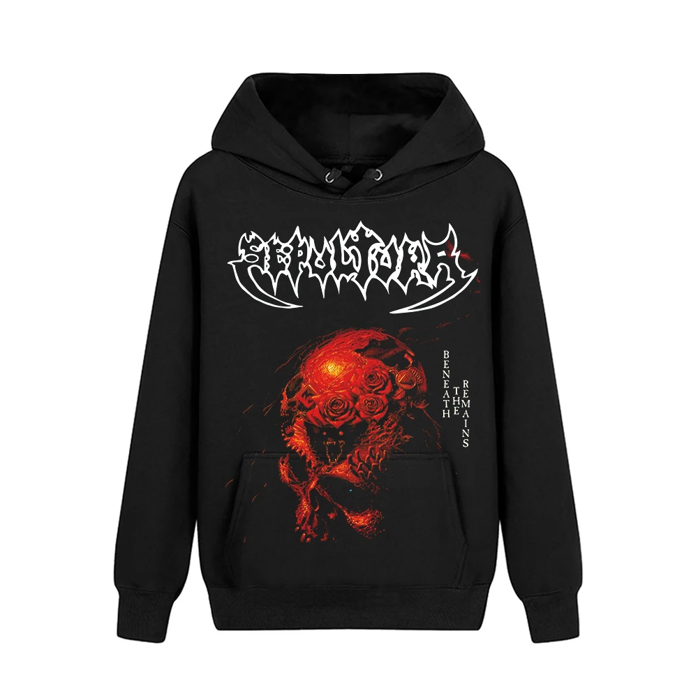 Bloodhoof SEPULTURA тяжелый металл death metal пуловеров толстовок с капюшонами азиатских