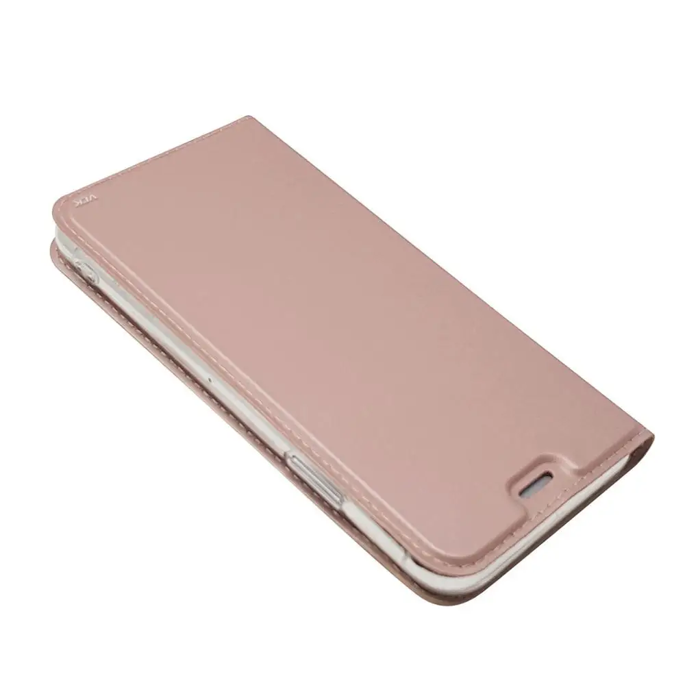 Rose gold VCK для huawei Honor 6X P8 P10 Nova 2 Plus Lite V9 mate 9 8 6A лампа ТПУ Мягкий тонкий стильный флип-кошелек кожаный чехол - Цвет: Rose gold