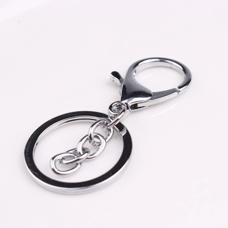 Брелок для ключей сделай сам модная цепочка золотого и серебряного цвета