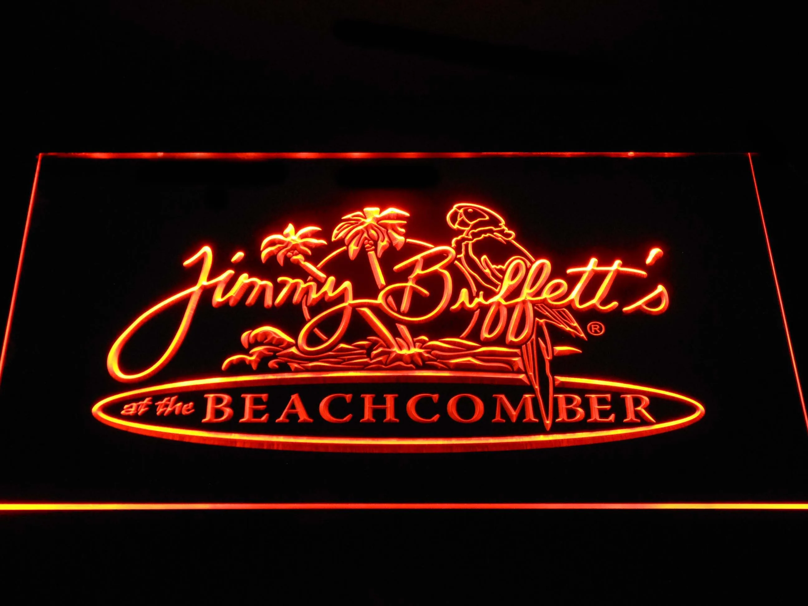 A265 Jimmy Buffett Margaritaville светодиодный неоновый знак с переключателем вкл/выкл 7 цветов
