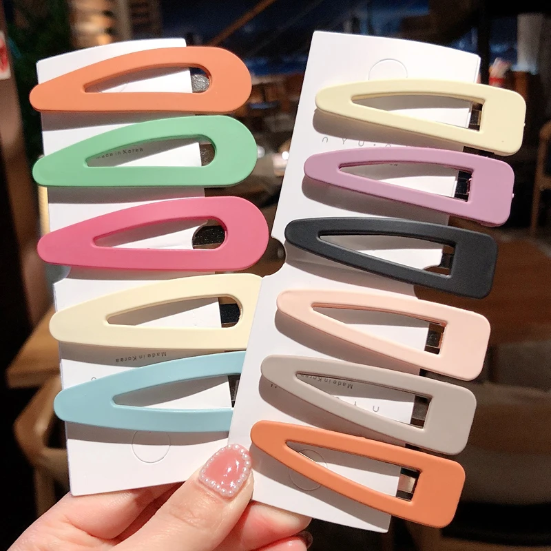 

5Pcs/Set Sweet Color Girl Hair Clip Hairband Bobby Pin Barrette Hairpin Headdress Accessories Beauty Styling Tools New Arrival
