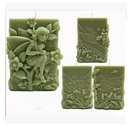 

Free shipping 4D Effect perfect Beautiful faery Modelling soap mold silicone cake mold fondant chocolate mold handmade soap mold