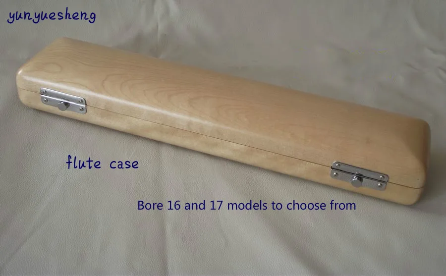 

High-grade log lubricious flute box, wood flute case