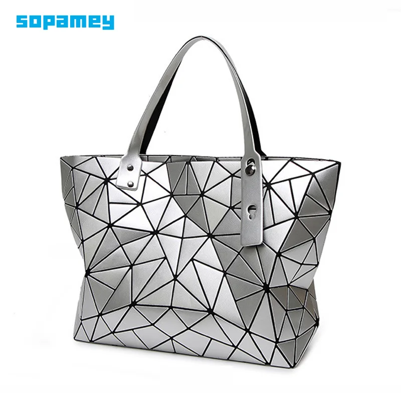 Женские сумки Bao роскошные с геометрическим узором на плечо 2017|brand tote bag|tote bagtote bags