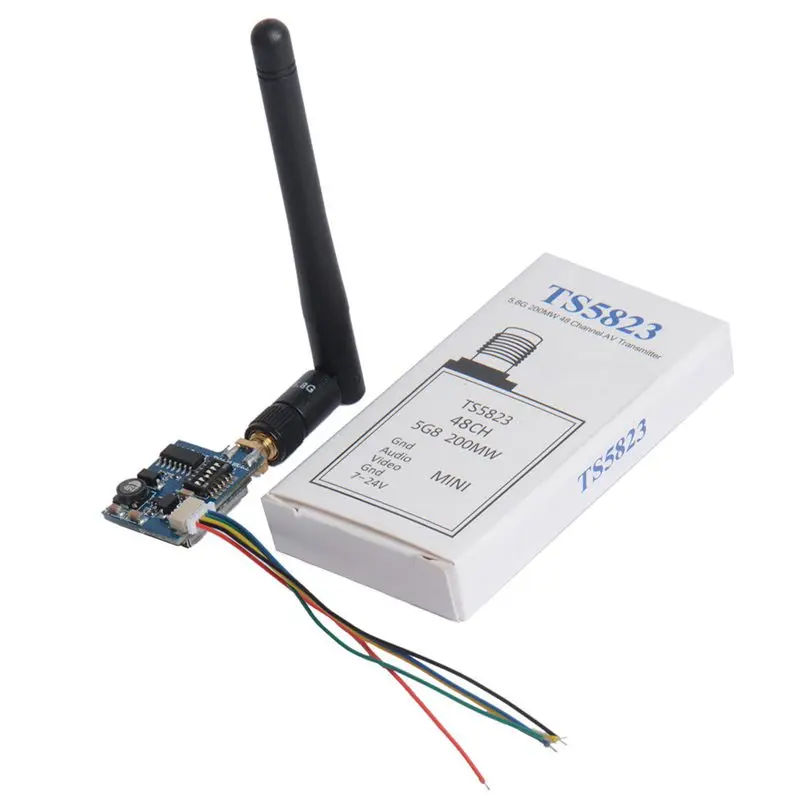 TS5823 5 8G 200mw 48CH мини беспроводной AV модуль передатчика для FPV | Электроника