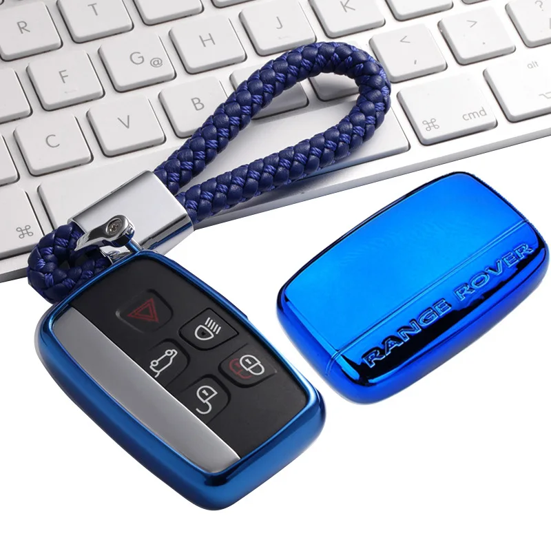 Чехол для ключей автомобиля из ТПУ Land Rover A9 Range Sport Evoque freelander 2 Jaguar XE XJ XJL XF C X16 V12