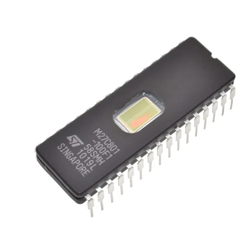 M27C801-100F1 27C801 CDIP-32 IC 10 шт./лот Бесплатная доставка | Электронные компоненты и