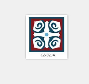 CZ0023 12 шт./компл. 8/12/15 см в европейском стиле Стиль пол Плитки Диагональ наклейки на стену Ванная комната Кухня линия талии арт настенная плитка виниловые наклейки на стены - Цвет: CZ0023