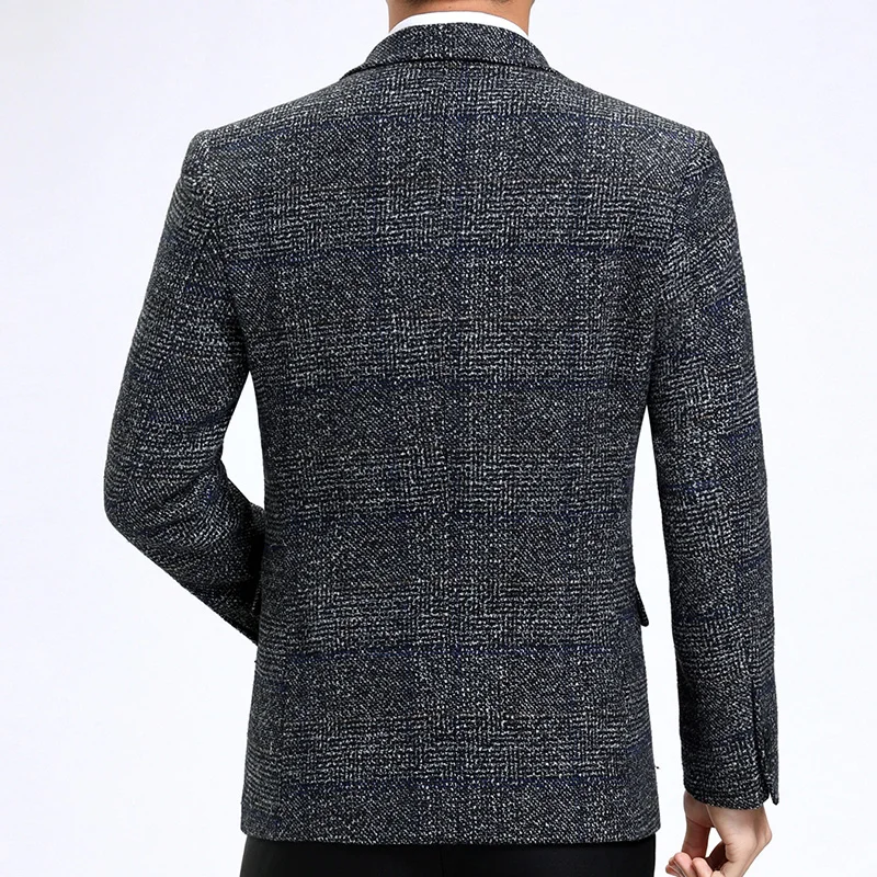 Batmo 2021 Новое поступление высокого качества смарт в клетку Блейзер на каждый день