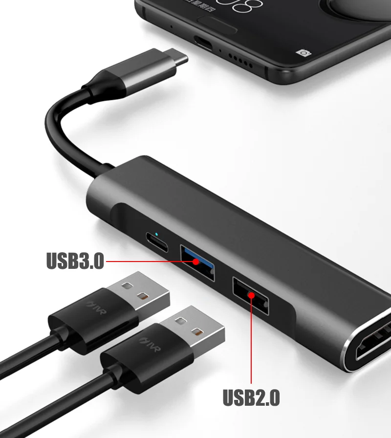 BFOLLOW 4 в 1 DEX станция для samsung S10 S8 S9 Plus Note 8 9 10 Pro DEX Pad кабель USB C к HDMI адаптер для huawei