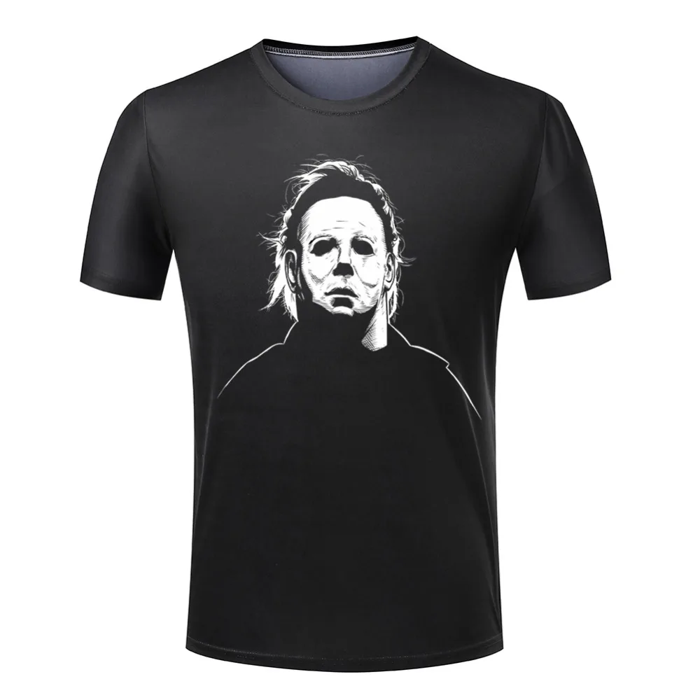 Новое Прибытие Хэллоуин Майка Мужчин С Коротким Рукавом Шею 3D Футболки Лучших