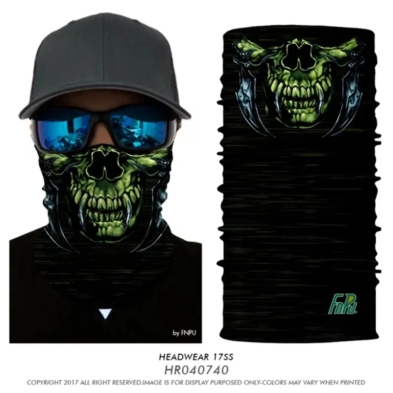 3D Лыжная маска-Балаклава Joker Facemask Ghost Durag Маска Тушь для ресниц Мотоцикл Лыжная Маска Мотоцикл Велоспорт Женщины Мужчины шарф бандана