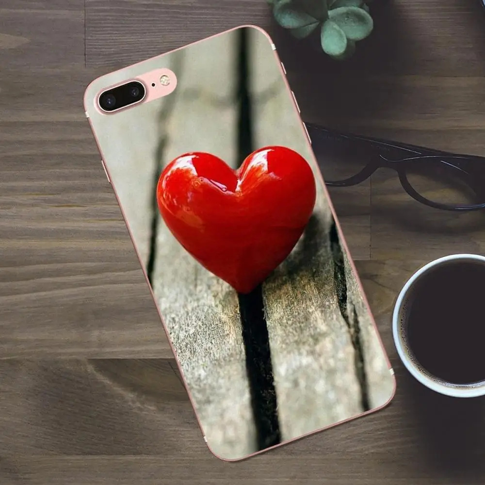 Bixedx для Apple iPhone X 4 4S 5 5C SE 6 6S 7 8 Plus Galaxy A3 A5 J1 J2 J3 J5 J7 2017 TPU чехол мобильного телефона I Love