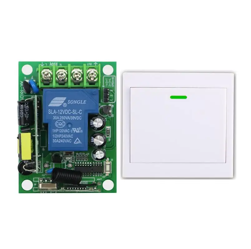 30A RF беспроводной пульт дистанционного управления AC 85V 110V 120V 220V простое
