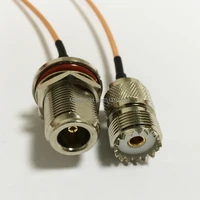 new modem coaxial pigtail uhf female jack connector switch n female jack connector rg316 cable 15cm 6 adapter