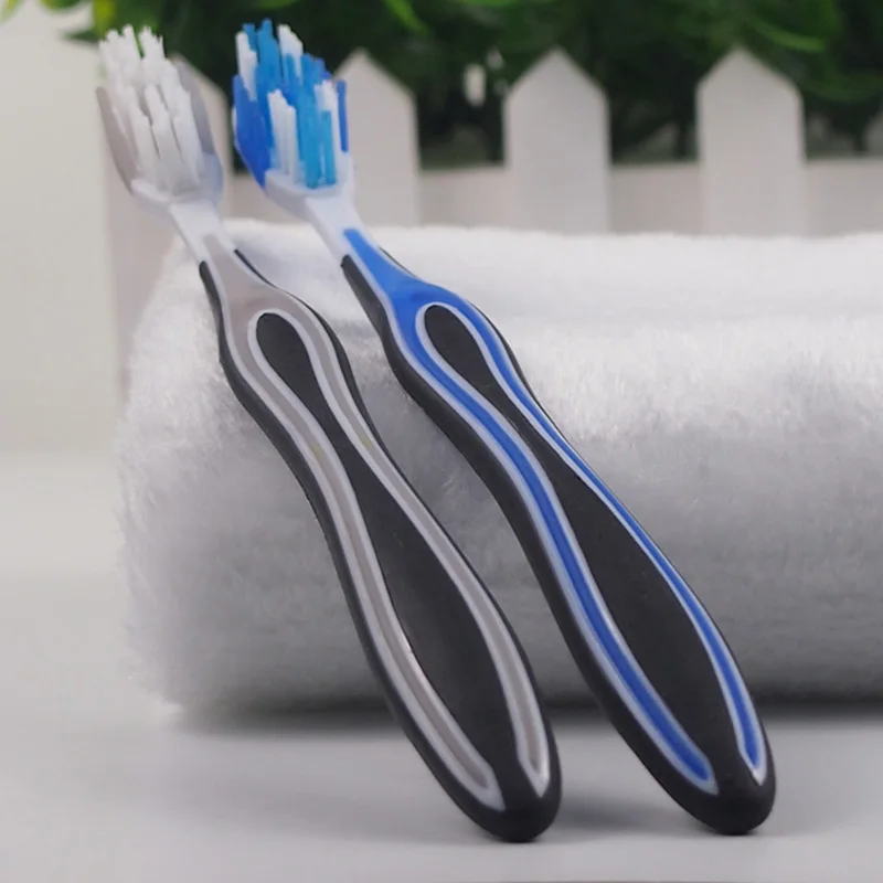 4 шт./лот зубная щетка для взрослых средней мягкой щетины Чистка полости рта