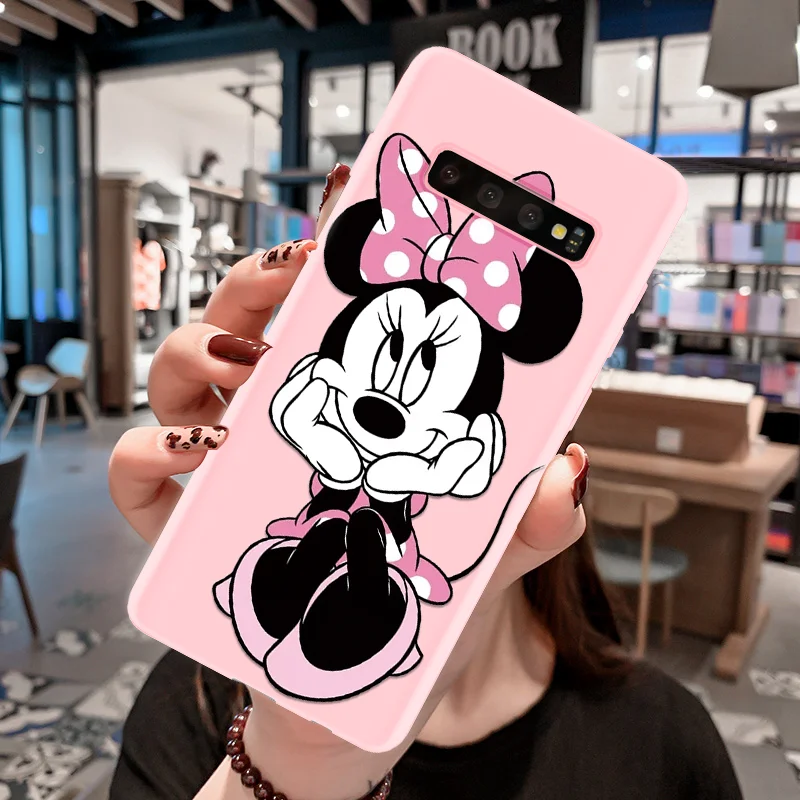 minittz Карамельный Цвет крышки для samsung Galaxy S10 S8 S9 плюс S10e S7 край A70 A50 A40 A8 A7 J4 J6 плюс J5 J7 Prime мягкий чехол - Цвет: minittz
