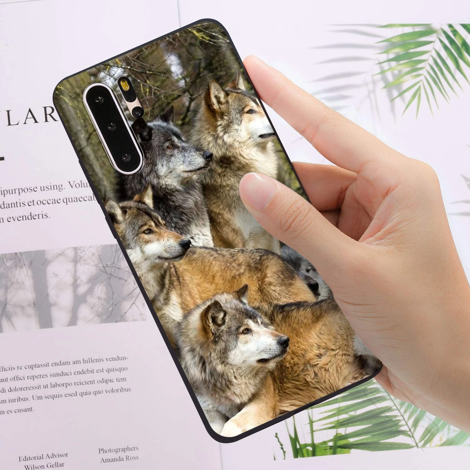 Lavaza Wolf Pack Pattern Case for Huawei Mate Y7 Y9 P8 P9 P10 P20 P30 Lite Pro P Smart Mini 2017 2019 |
