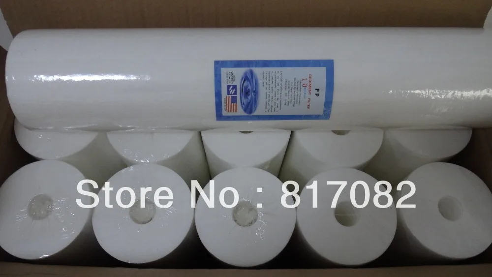 Полипропиленовый Картридж для фильтрации осадочной воды 20x4 5 дюйма от 10 микрон до