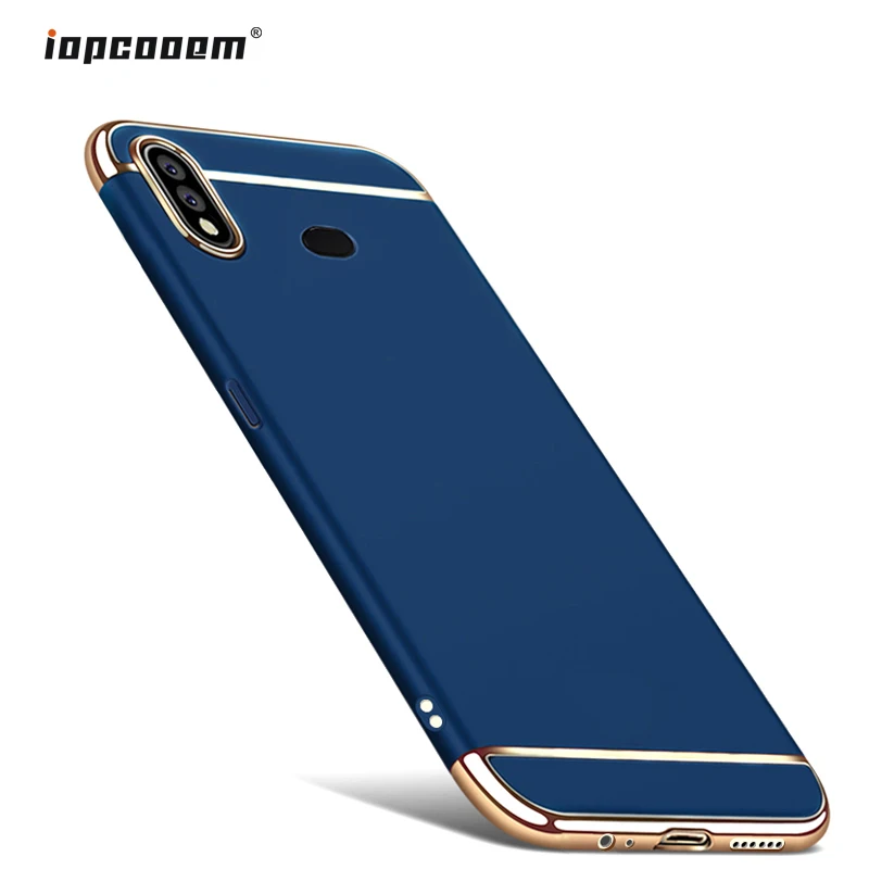 Чехол для samsung Galaxy A6S A9 2018 роскошный чехол 3 в 1 Твердый защитный задней панели A9S