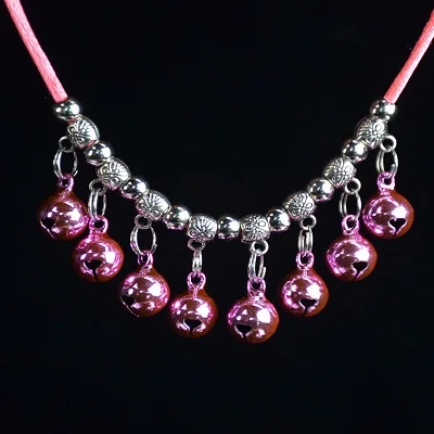 Pink Колокольчик для кошек с небольшой веревочкой, регулируемый Колокольчик для кошек, Аксессуары для кошек, колокольчик, поводок, ремень для кошек, маленьких собак, щенков, товары для кошек - Цвет: Pink