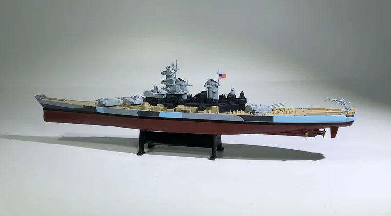 AMER 1/1000 масштаб военная модель игрушки USS Missouri 1944 линкор литой металлический военный корабль модель игрушки для коллекции, подарок, дети