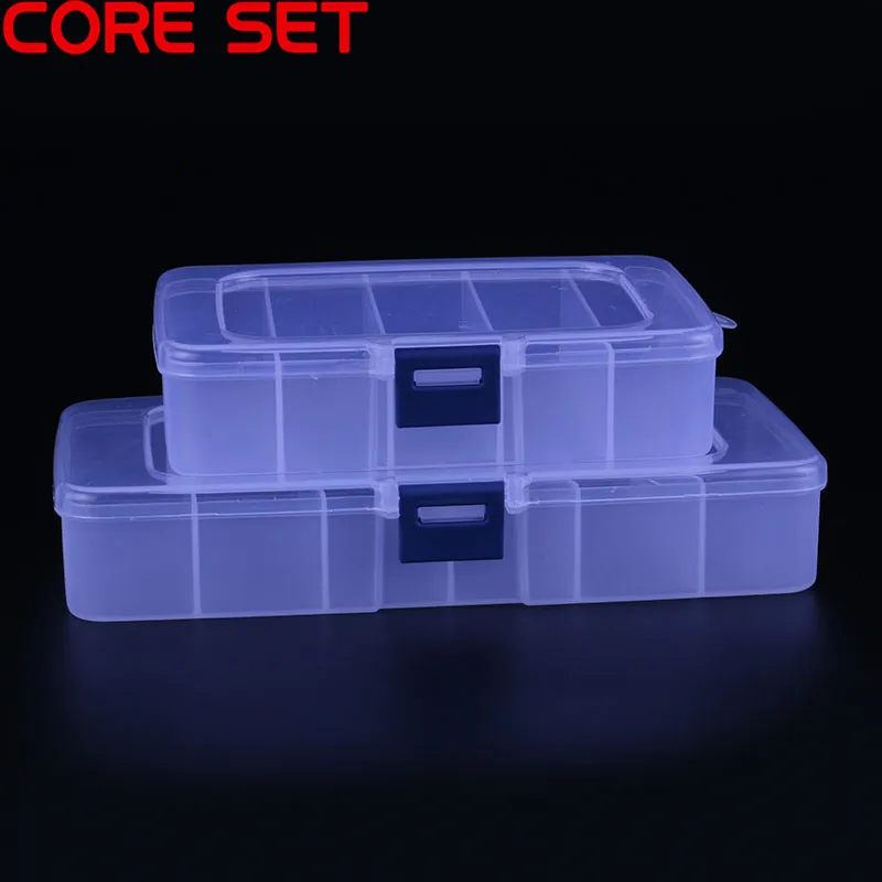 Пластиковый ящик для инструментов с 5/6 ячейками коробка хранения