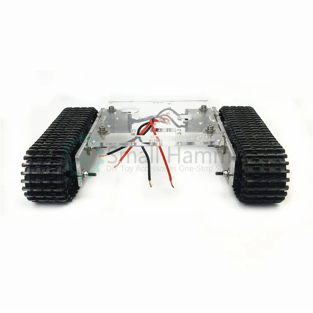 Акриловый Танк робот шасси DC9-12V гусеничный Автомобиль DIY arduino комплект