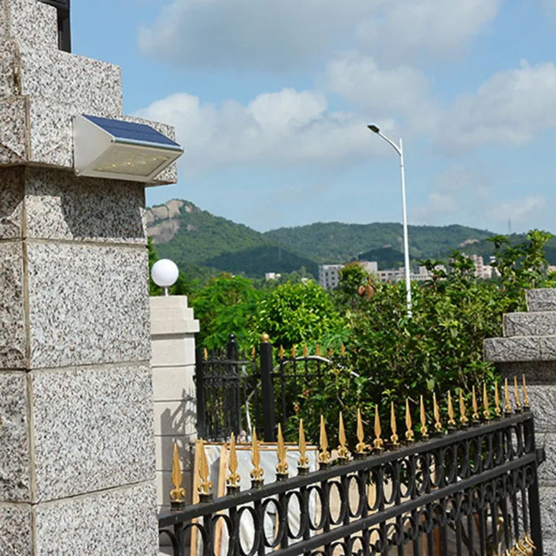 TAMPROAD Солнечная уличная лампа 48 LED микроволновый радар Датчик IP65