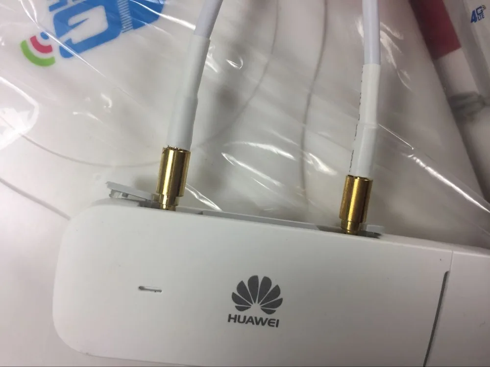 huawei E3372 4G USB палка E3372h-607 с 2 м кабелями Антенна 150 Мбит/с 4 г LTE USB dongle datacard С CRC9 антенной
